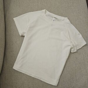 Skims Cotton Cropped Tshirt